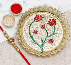 Turtle Rakhi Puja Thali