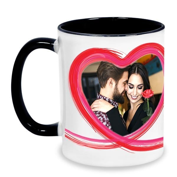 Love Heart Personalized Coffee Mug