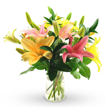 The Vibrant Lilies - Online Flowers Delivery In Mumbai
