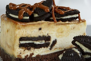 Caramel Cookie Cheesecake