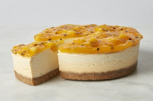 Mango Sauce Cheesecake