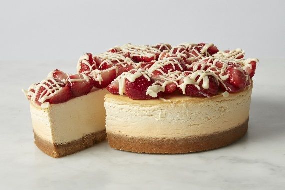 White Choco Cheesecake