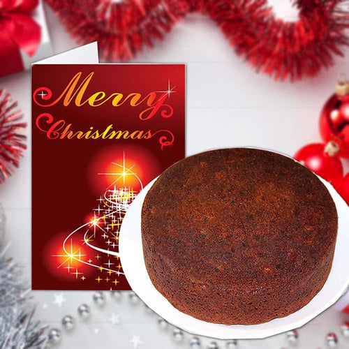 Plum Cake With Wishes